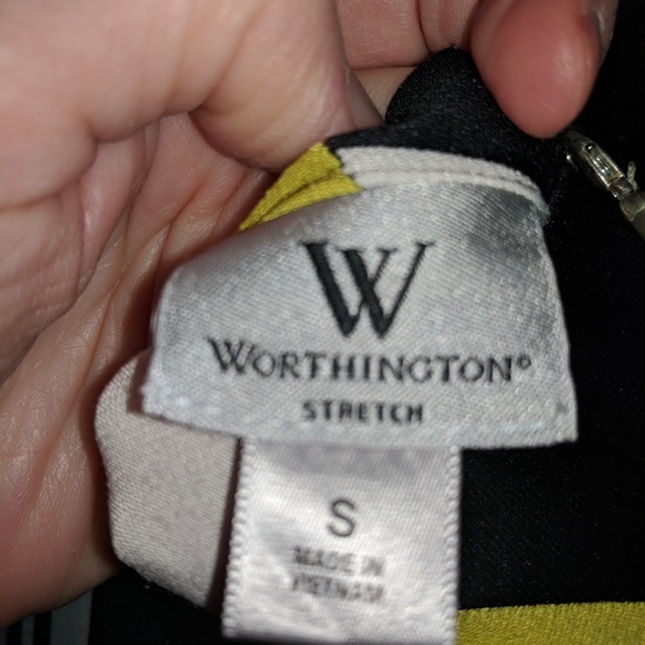 Bold Print Retro Dress with Belt - Picture 5 of 7